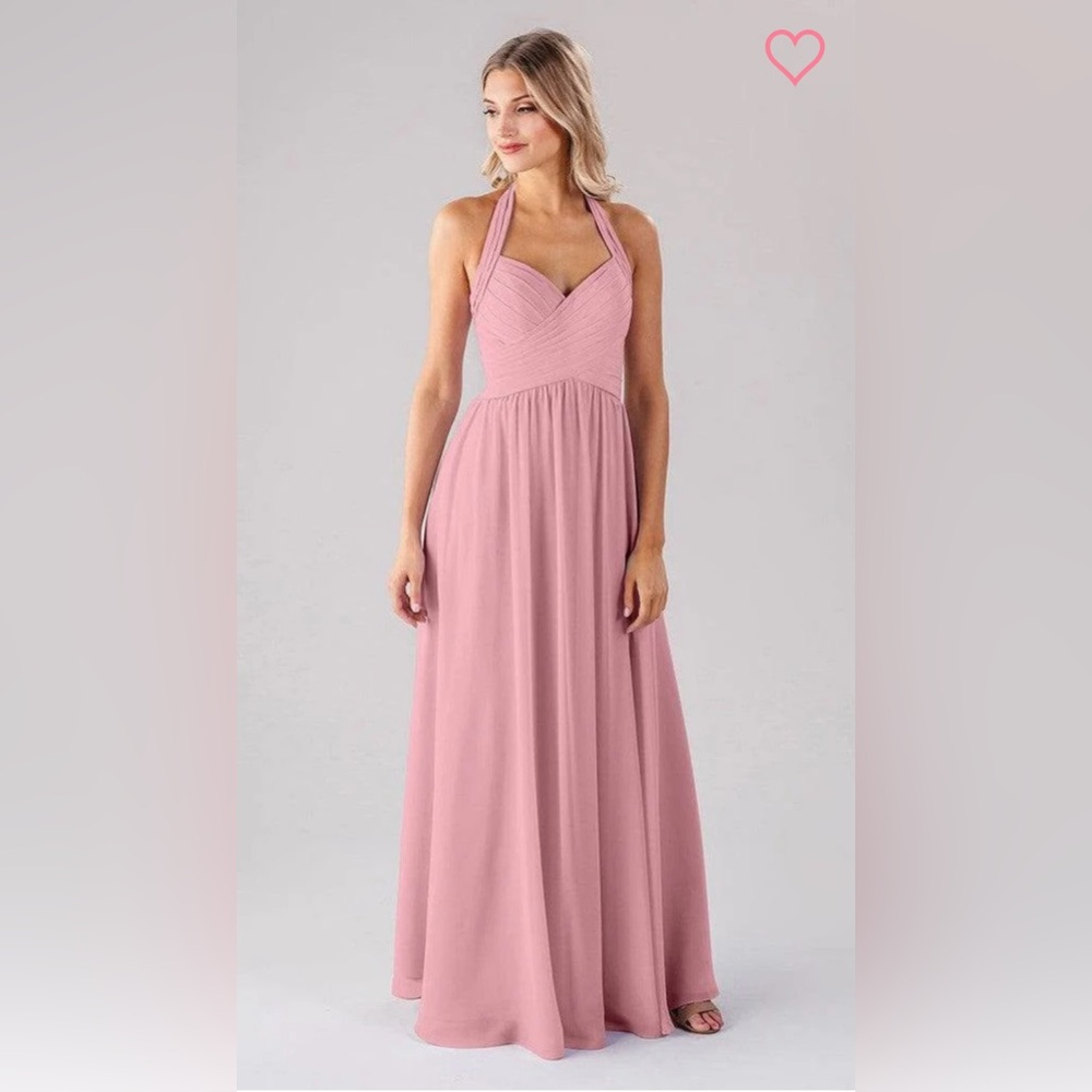 Kennedy Blue Blossom Halter Maxi Dress